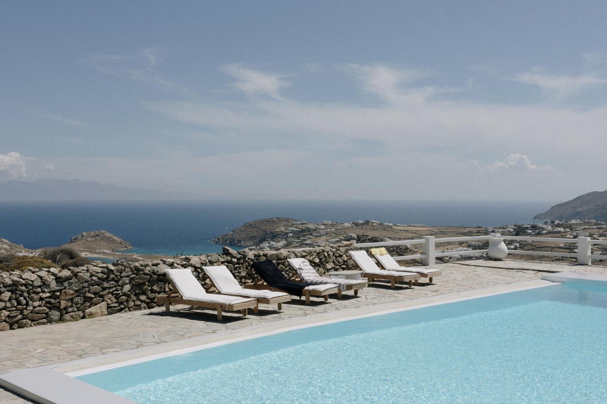 Mykonos Supreme Comfort Suites Kalafatis Eksteriør bilde