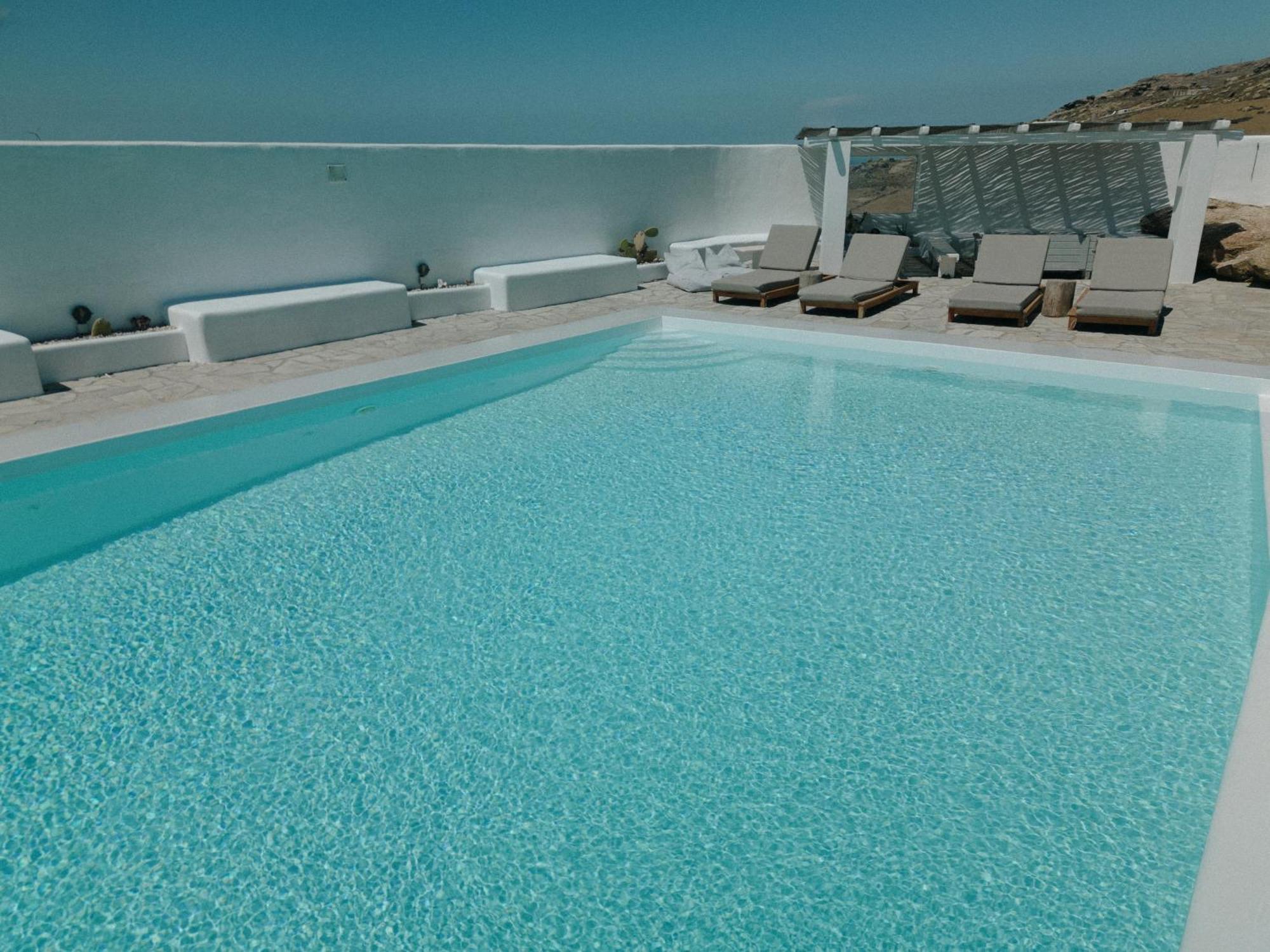Mykonos Supreme Comfort Suites Kalafatis Eksteriør bilde