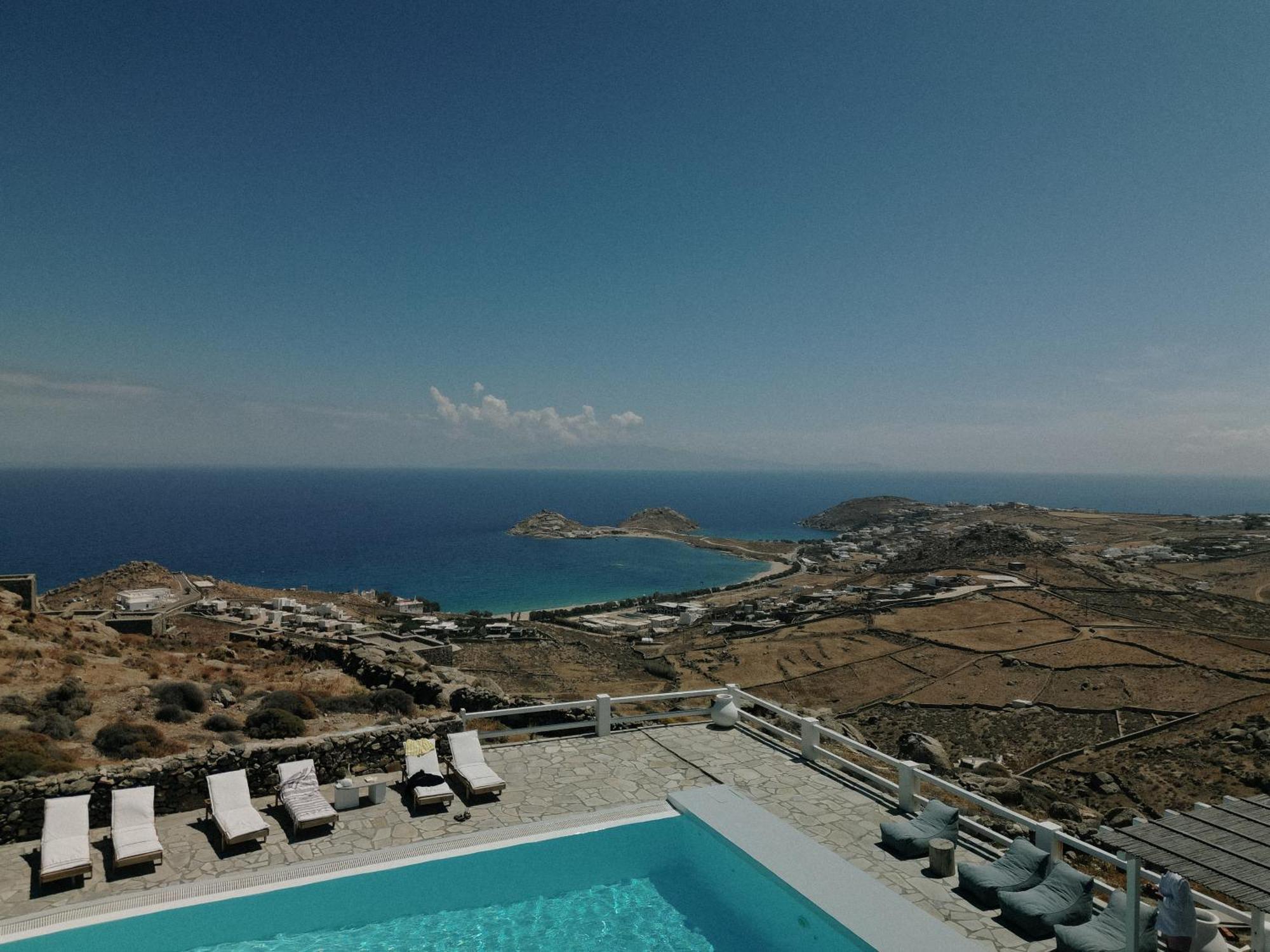 Mykonos Supreme Comfort Suites Kalafatis Eksteriør bilde
