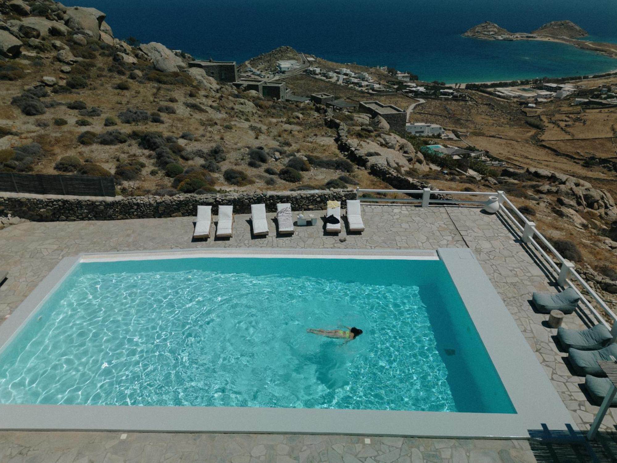 Mykonos Supreme Comfort Suites Kalafatis Eksteriør bilde