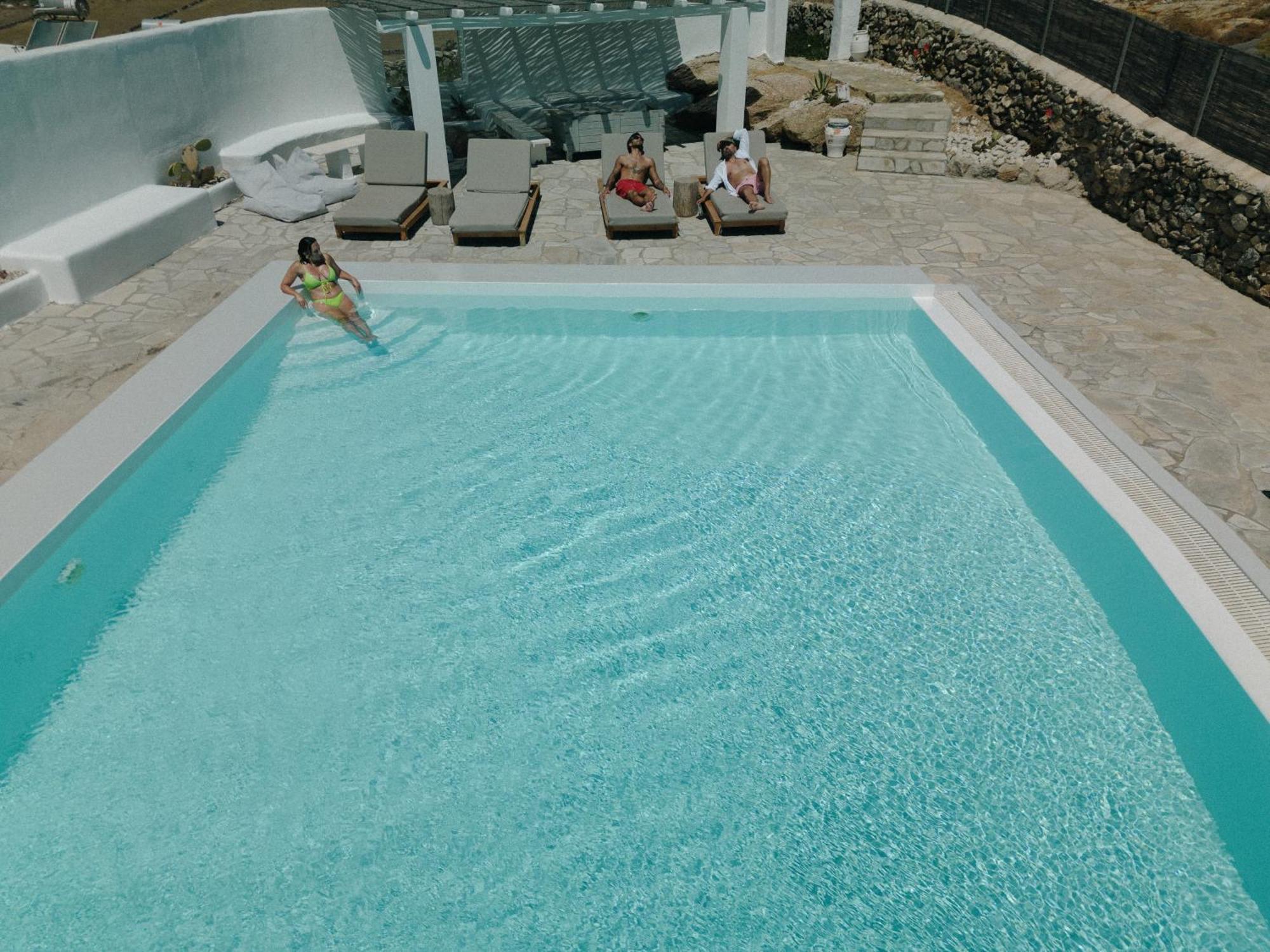 Mykonos Supreme Comfort Suites Kalafatis Eksteriør bilde