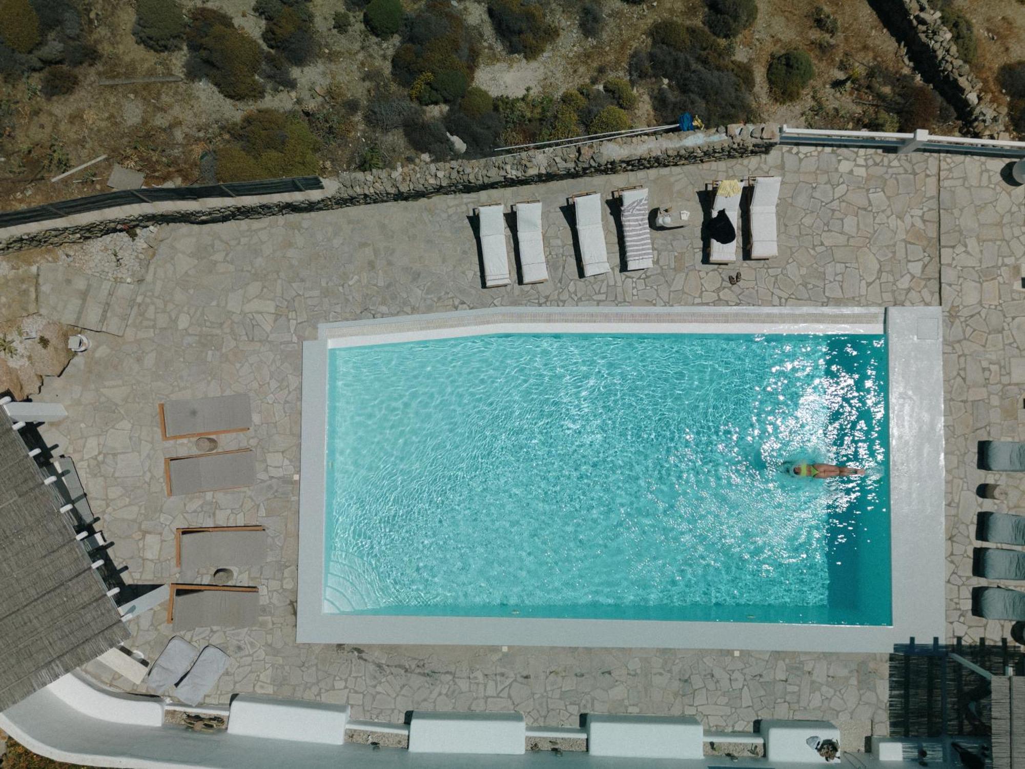 Mykonos Supreme Comfort Suites Kalafatis Eksteriør bilde