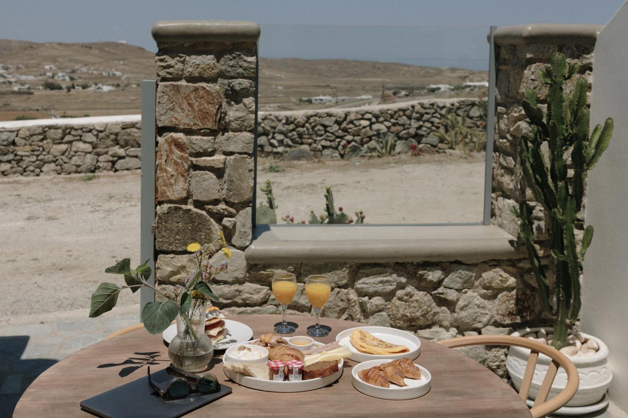 Mykonos Supreme Comfort Suites Kalafatis Eksteriør bilde