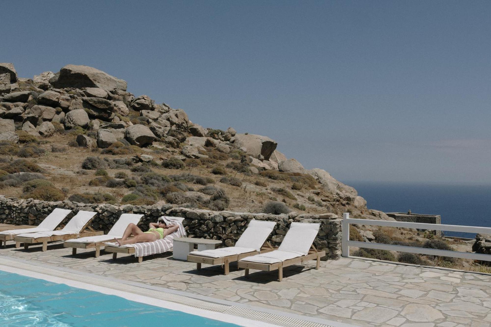 Mykonos Supreme Comfort Suites Kalafatis Eksteriør bilde