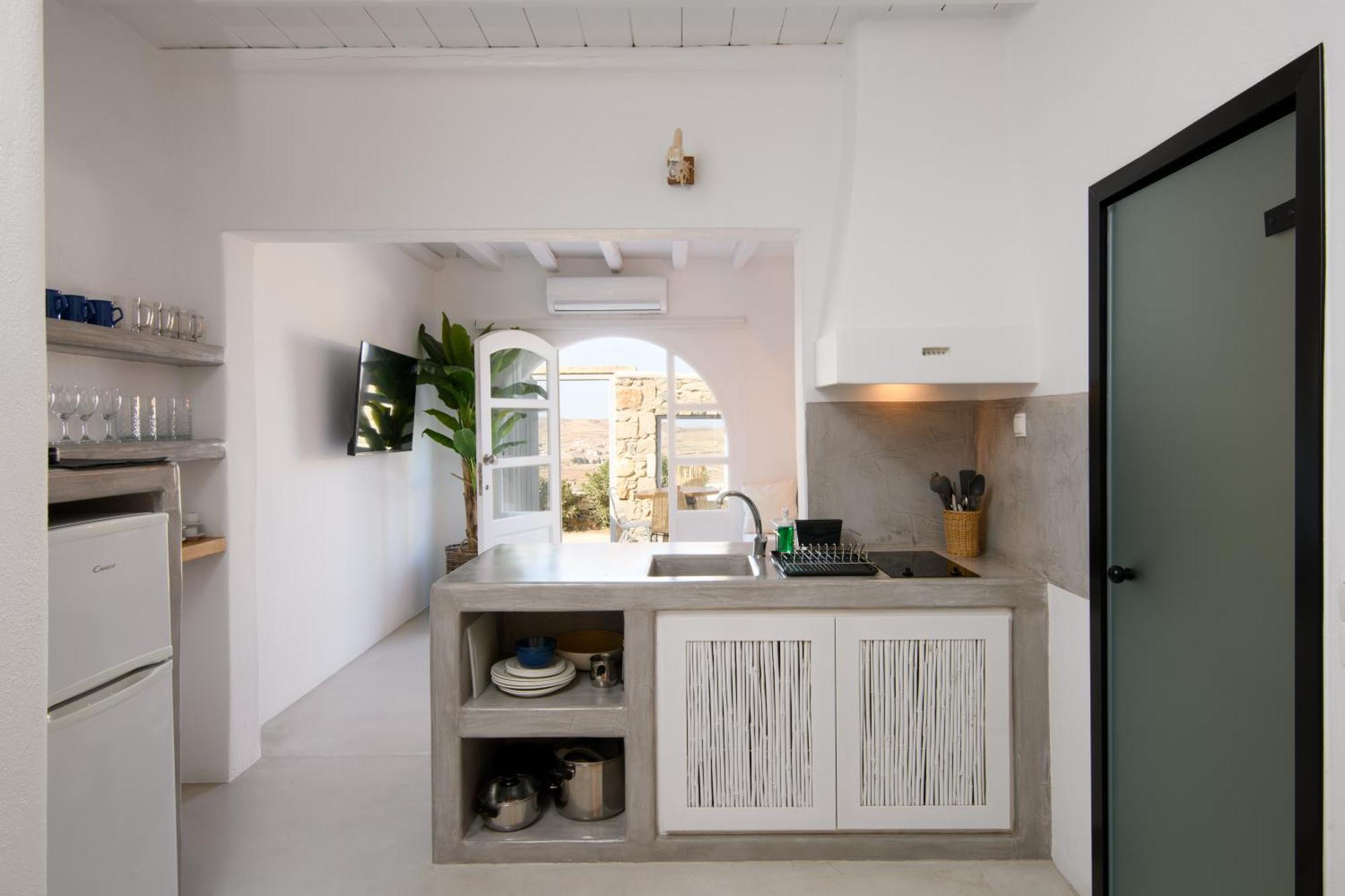 Mykonos Supreme Comfort Suites Kalafatis Eksteriør bilde
